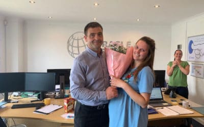 Oracle Solutions congratulate a valuable team member on parenthood!