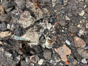 asbestos contaminated land