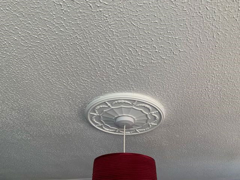 photo for how to tell if an Artex ceiling contains asbestos