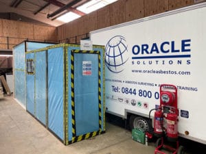 asbestos removal enclosure