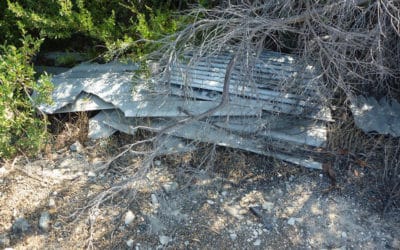 How to deal with asbestos fly-tipping