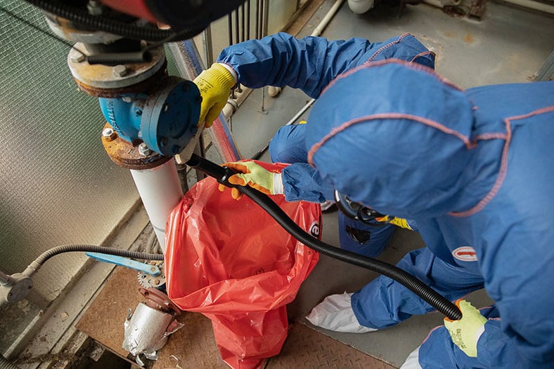 licensed and non-licensed asbestos removal