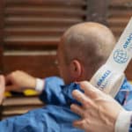 What is classed as non-licensed asbestos work in the UK?
