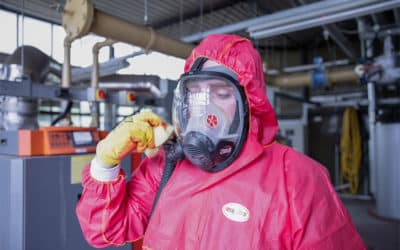 What personal protective equipment should be used for licensed asbestos removal?