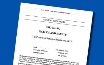 What are the current Control of Asbestos Regulations 2012 (CAR 2012)?