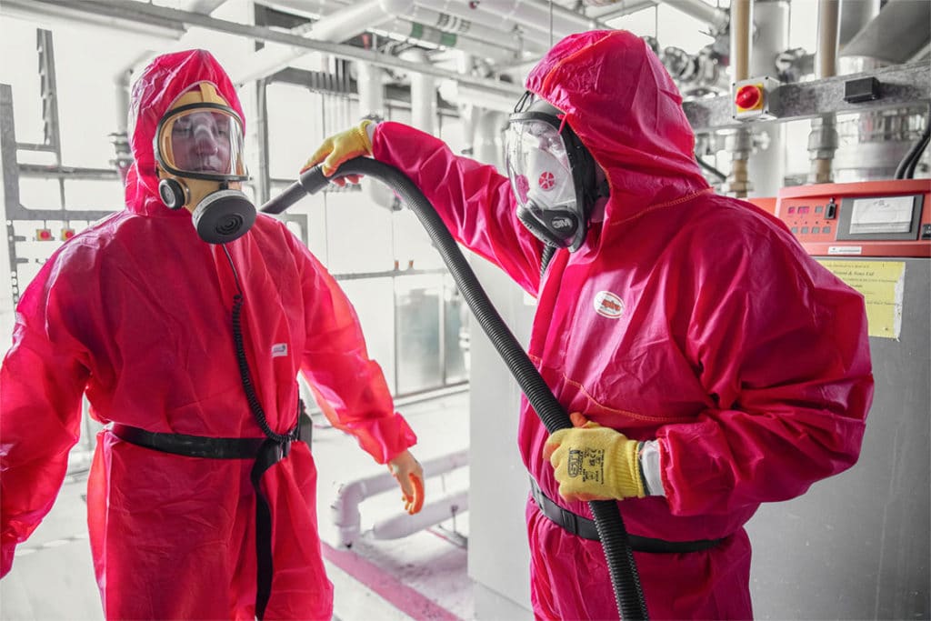 asbestos decontamination