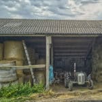 What should you do if you find asbestos on a farm?